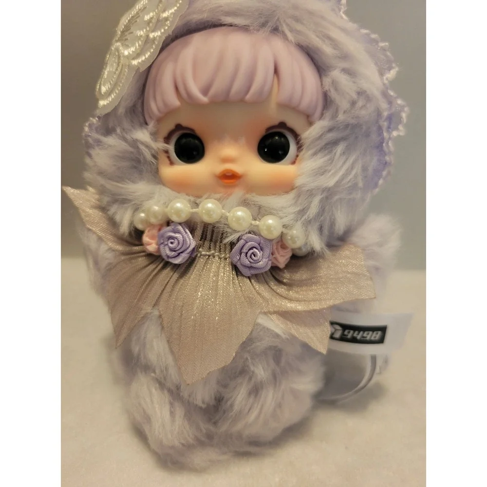 NEW Yomy Rose Nocturne Balmy Confirmed Purple Glass Plush Figure Open Box USA